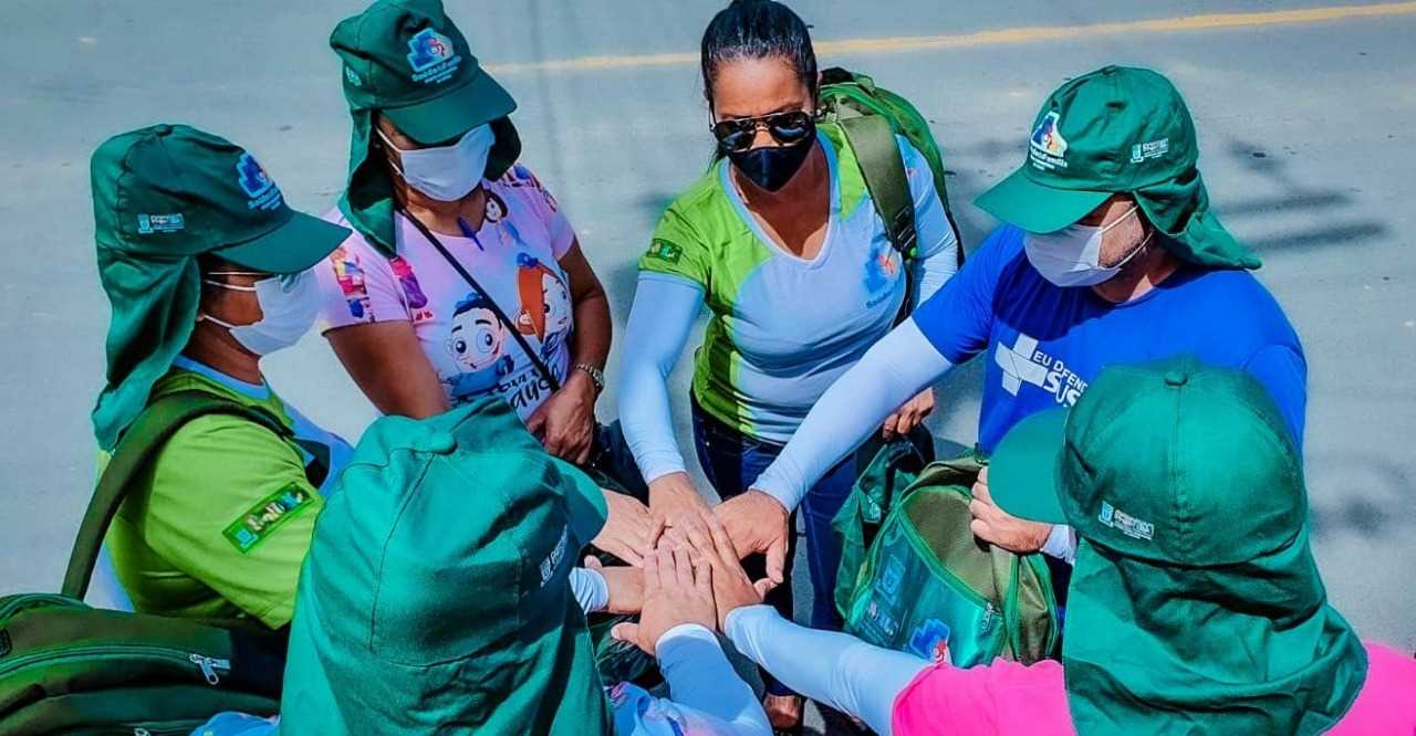 Camacã: Secretaria de Saúde faz entrega de kits de material de trabalho para Agentes Comunitários de Saúde